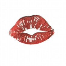 Sequins Lips Sexy Lips Patches For Men Stickers For Men