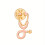 1pc Creative Doctor Series Cartoon Stethoscope Brooch 5