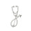 1pc Creative Doctor Series Cartoon Stethoscope Brooch 12