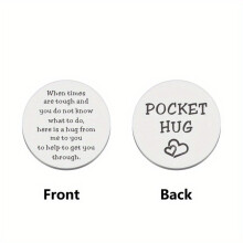 Pocket Hug Token Inspirational Pocket Token Anxiety Gift Birthday Daughter To My Son For Him her