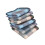 6pcs Pack Mens Soft Sweatshirt Plaid Handkerchiefs Hankies 4