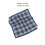 6pcs Pack Mens Soft Sweatshirt Plaid Handkerchiefs Hankies 5