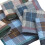 6pcs Pack Mens Soft Sweatshirt Plaid Handkerchiefs Hankies 6