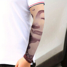 1pc Mens Sun Protection Sleeves Daily Outdoor Travel Sunscreen Breathable Quick Drying Sleeves