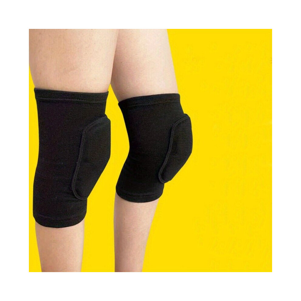Sports Basketball Thickened Sponge Anti Collision Knee Pads Dance Knitted Kneeling Dancing Knee Pads For Children And Adults 885664338931