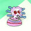 1pc Cartoon Blindfolded Boy Halloween Brooch 7