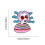 1pc Cartoon Blindfolded Boy Halloween Brooch 3