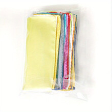 26pcs Solid Square Scarf Mens Pocket Monochrome Square Scarf Handkerchief