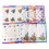 6pcs 27 94 27 Κλασικό λουλούδι μαντήλι μαντήλι Lady Hanky Mix 4