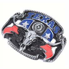 1pc Western Cowboy Alloy Belt Buckle Vintage Punk Belt Accessory For Men