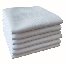 6 Packs All Pure Satin Strip DIY Gentlemans Handkerchief Suit Towel Handkerchief Accessories DIY Supplies Pure 39