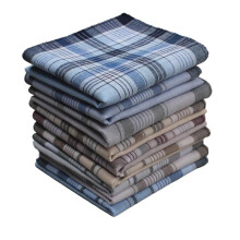 9pcs Handkerchief Retro Mans Handkerchief 37