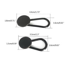 2PCS Share Pants Waist Extension Button Smooth Rubber functional Adjustment Extension Button For Men And Women