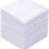 12pcs Handkerchief Solid Stripe Hankies Large Square Classic Handkerchief Bulk Set Suit Accessories 8