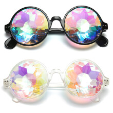 Kaleidoscope Psychedelic Glasses Cosplay Rainbow Prism Sunglasses Goggles