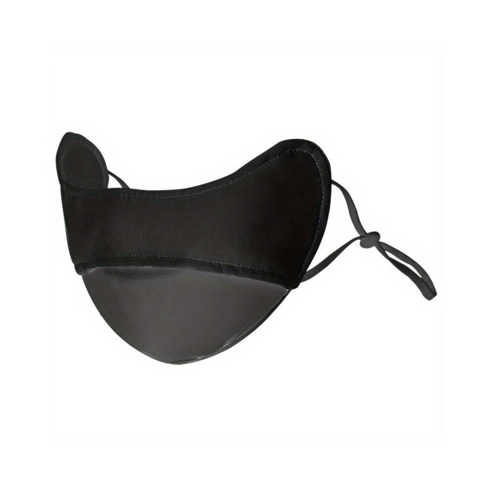 1Pc Solid Sunproof Mask Thin Breathable Reusable Face Covering Casual Uv Protection Face Mask Dustproof Cycling Mask 885664451197