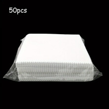 50pcs Silver Wiping Cloth Cleaning Polishing Cloth For Silverware