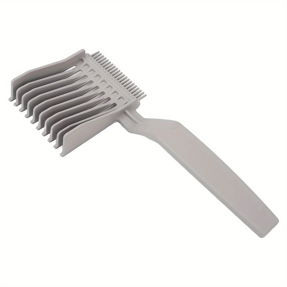 Barber Fade Combs Professional Hair Cutting Comb Heat Resistant FlatTop Comb Clipper Comb Curved Positioning Comb For Men Salon Hairdresser Tools