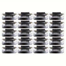 Hairpiece Tools Hairpin 20Pcs Clip In Hair Extension Wig Clips For Human Hair Bangs Snap Hair Clips For Extensions Metal Comb For Closure