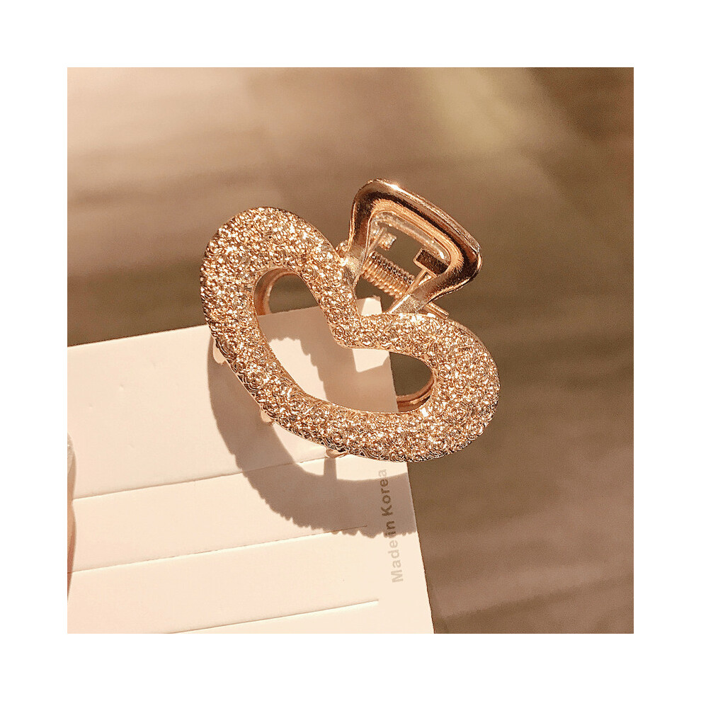 1pc Rhinestone Decor Hair Claw Hollow Hair Grip Minimalist Alloy Headwear Non Slip Hair Accessory-image-OPC-PC2GR8T-NEW