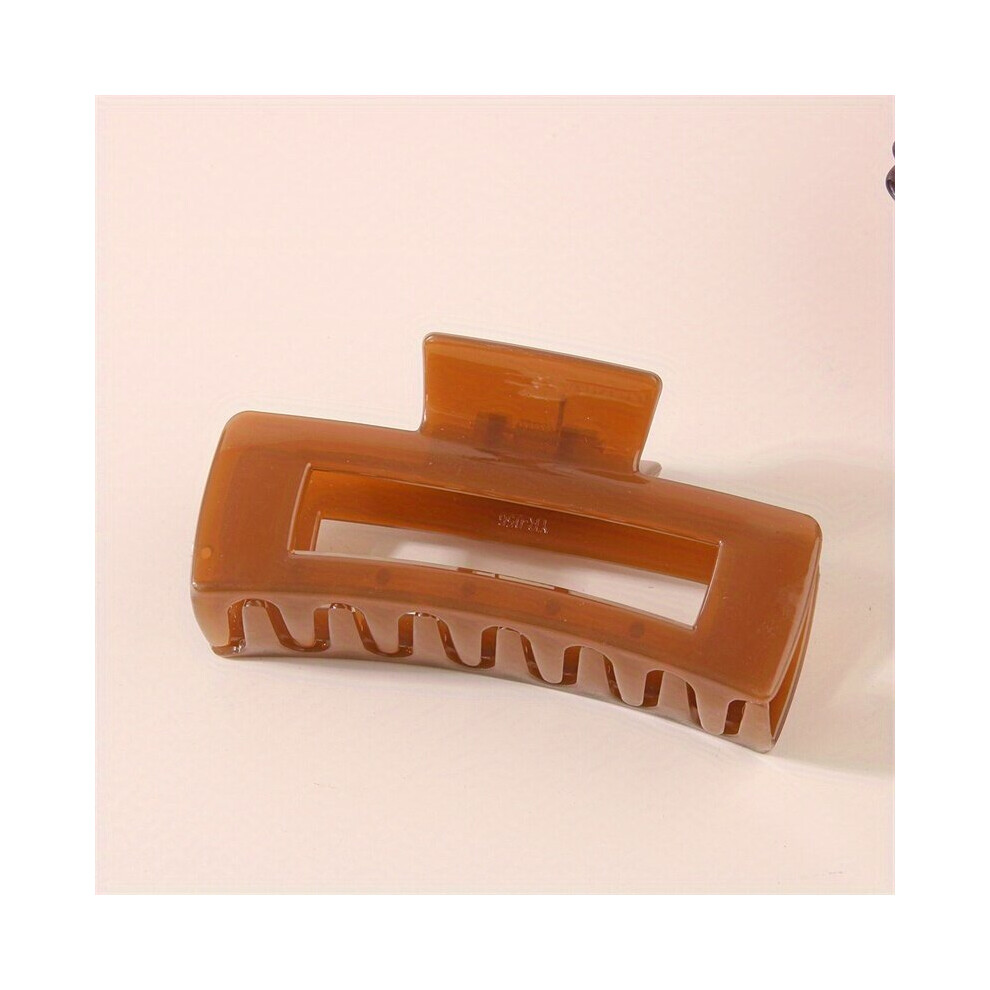 Rectangle Hair Claw Clips Large Hair Clips For Thick Hair Long Hair Retro Claw Hair Clips For Women Girls Strong Hold Hair Accessories-image-OPC-PC2GT5V-NEW