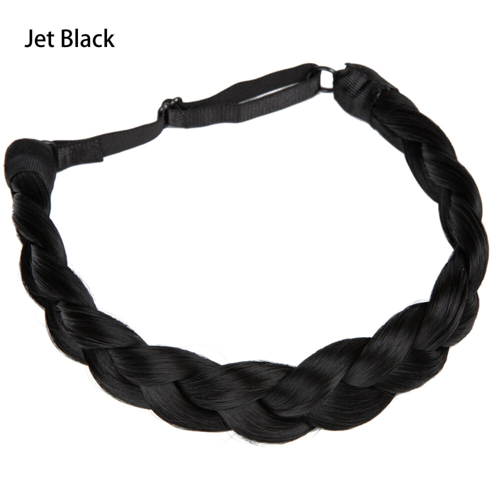 Braid Wig Headband Hair Extension Stretch Hair Piece Hair Accessories For Women