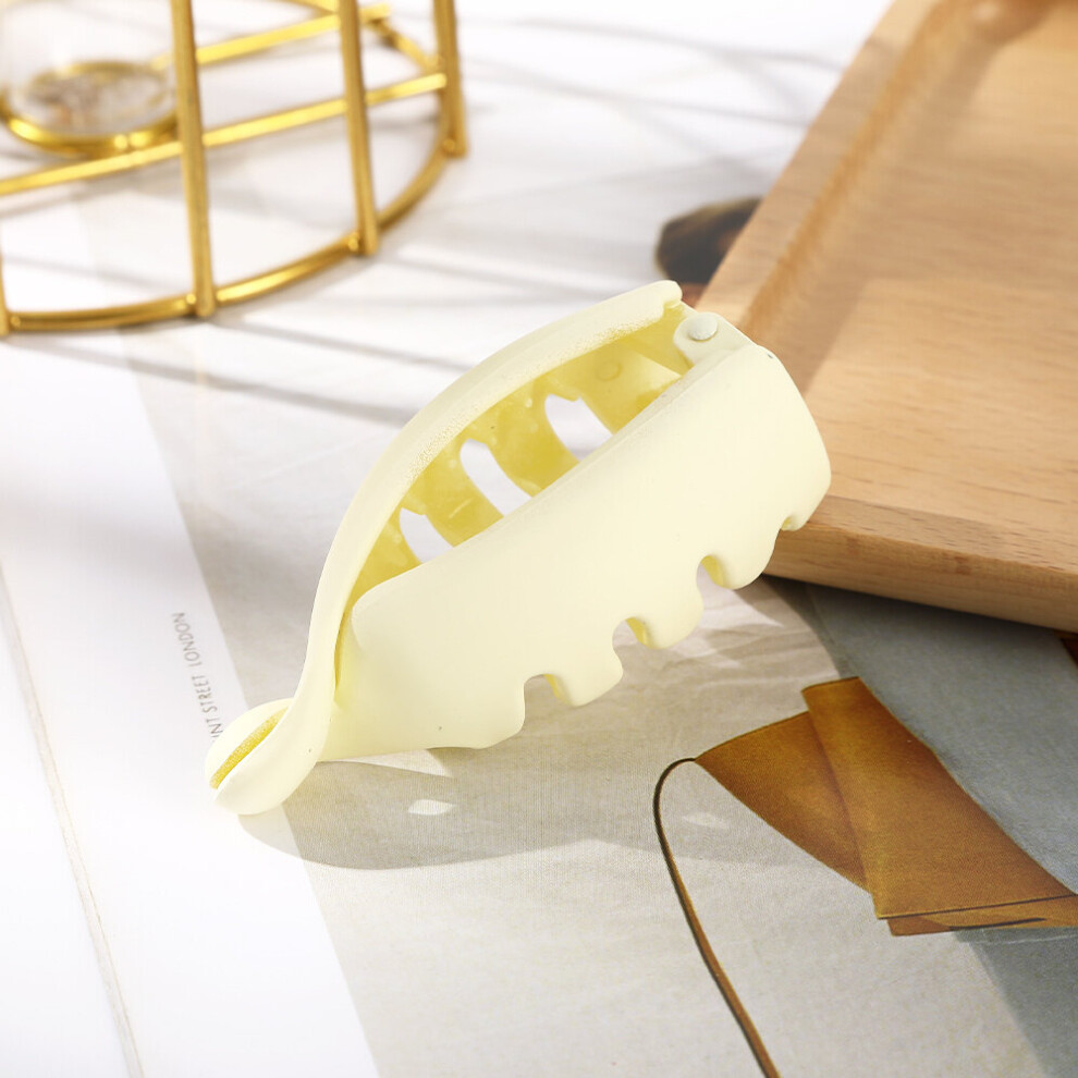 Twist Solid Hair Claw Clip Banana Clip Non Slip Strong Hold Grip Hair Jaw Clip For Thick Hair Accessories-image-OPC-PC2GWSW-NEW