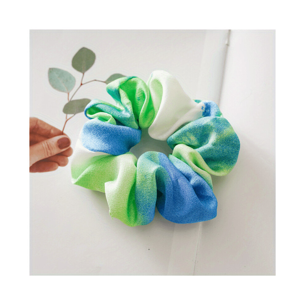 Tie Dyed Hair Tie Elastic Scrunchie Ponytail Hair Rope Clothing Accessories For Women-image-OPC-PC2H2V6-NEW