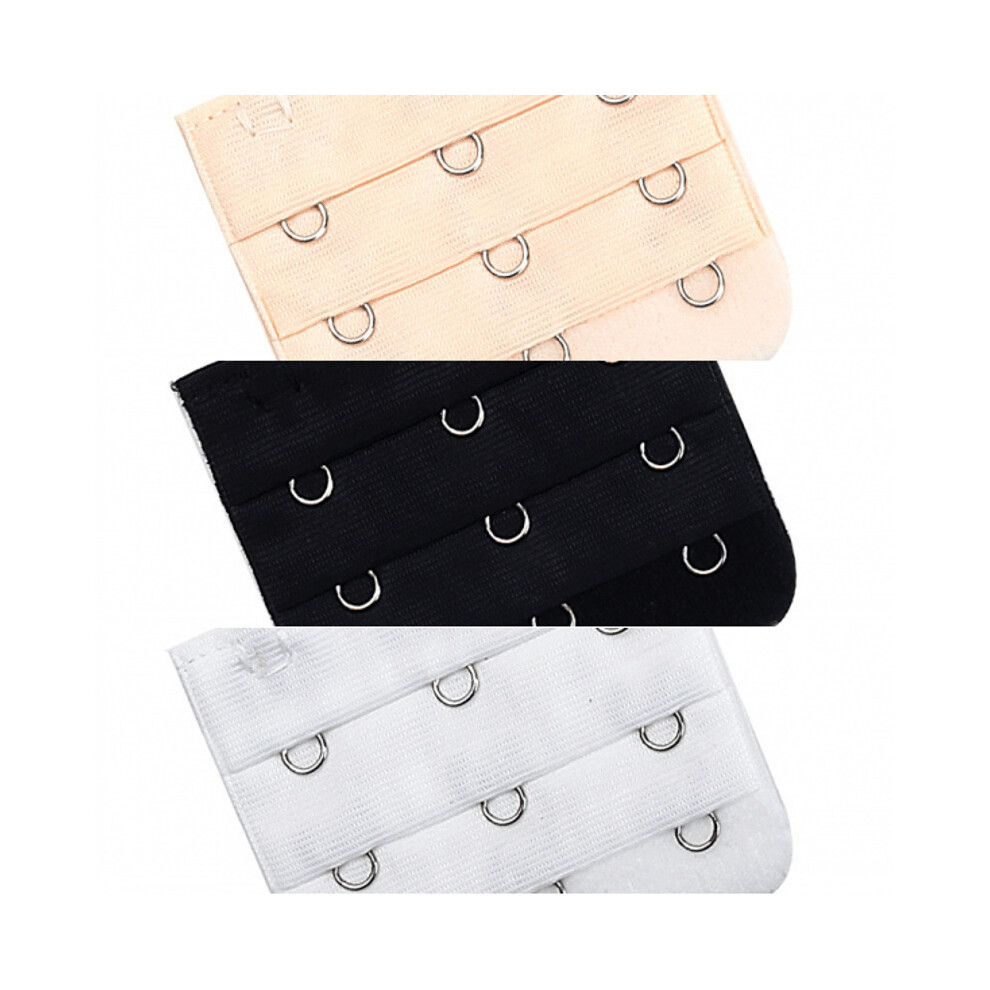 3pcs Womens Bra Underwear Bra Extension Buckle Bra Accessories Three Hooks Four Hooks Five Hooks
