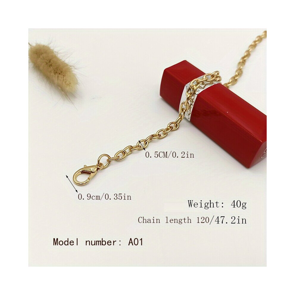 Bag Chain Lobster Clasp Chain For Bag Replacement Strap For Shoulder Bag Handbag Purse Diy Accessories 885664414475