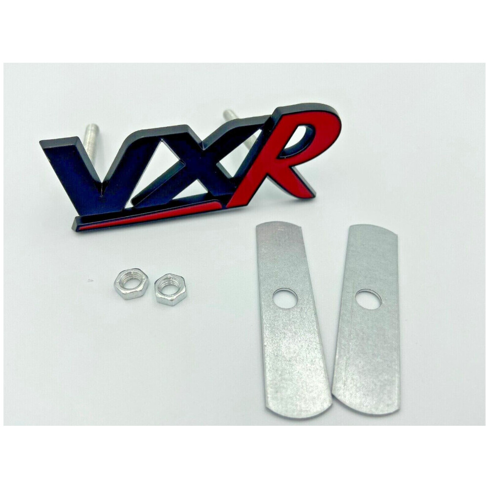 Metal Vxr Logo Badge Emblem For Vauxhall Opel Adam Astra Corsa Insig Black/Red 5601103446549