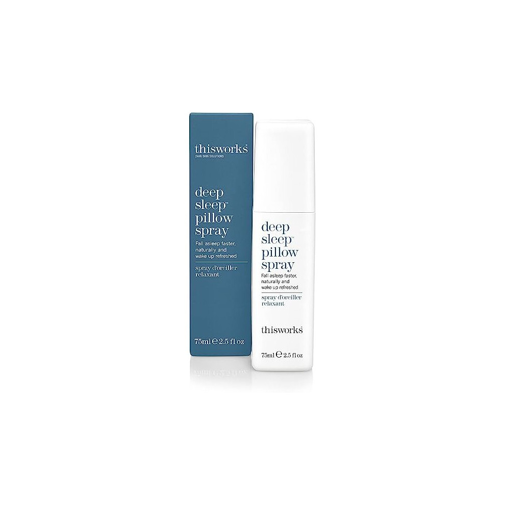 This Works Deep Sleep Pillow Spray, 75 Ml Natural Sleep Spray Infused With Lavender, Camomile And Vetivert - Science Backed Pillow Spray To Aid Sleep