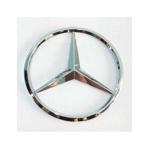 Mercedes Benz Chrome Star Trunk Emblem 90mm 1