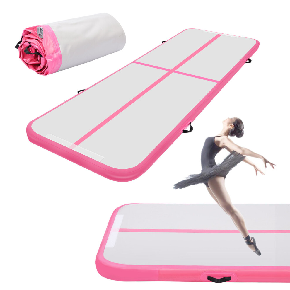 Air Mat Track 10Ft Inflatable Tumbling Gymnastics Mat Training Sports