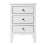 White 3 Drawers Bedside Table Night Stand Bedroom Storage Cabinet 1