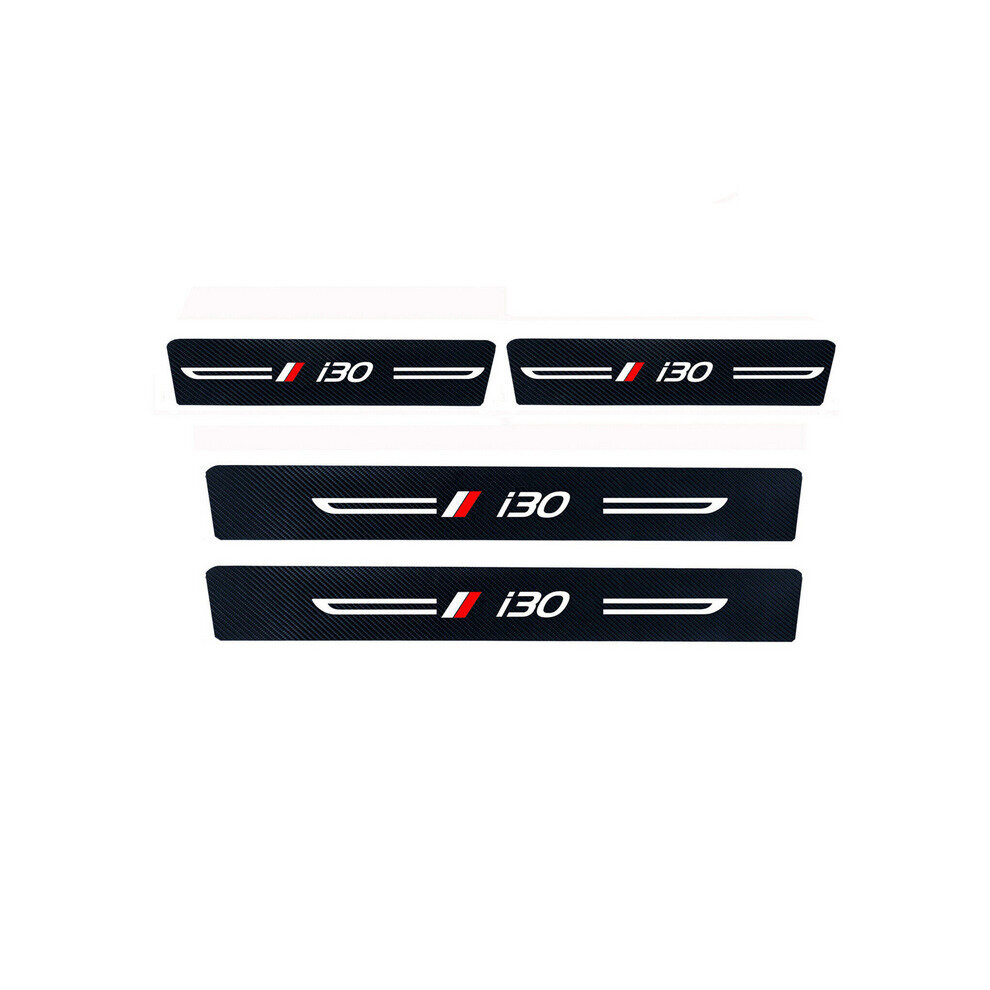 4Pcs For Hyundai I30 Car Scuff Plate Door Sill Trim 5701510951817