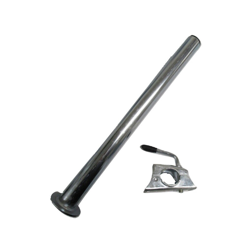 Trailer Prop Stand With Clamp 48Mm X 600Mm (Caravan Trailer Support Tube) 707152587976