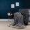 Slumberdown (Dark Charcoal) Slumberdown Elegantly Warm Luxury Heated Throw 2