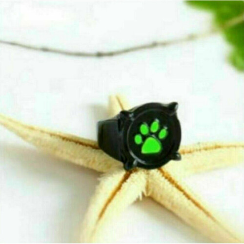 Miraculous Ladybug Cat Noir Adrien Black Paw Ring Jewellery