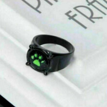 Miraculous Ladybug Cat Noir Adrien Black Paw Ring Jewellery lovelyGirl