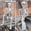 170cm Giant Life Size Human Skeleton Model Horror Bone Posable Halloween Decor 5