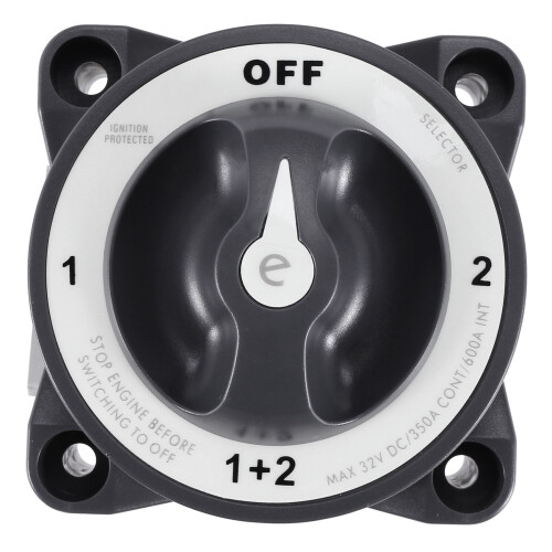 Disconnect Switch 4 Position 32V 350 Amp E-Series Waterproof Dual ...