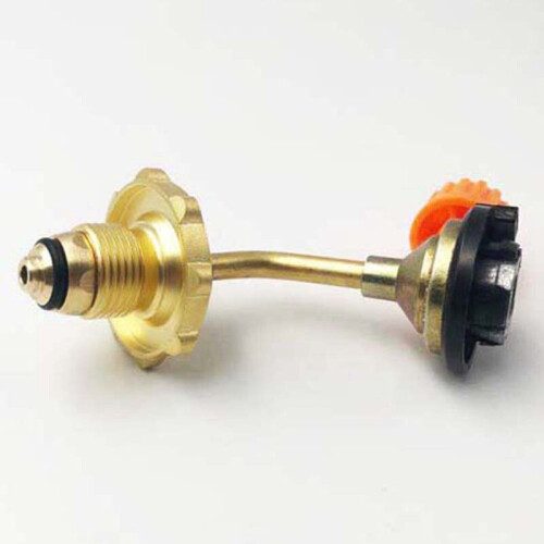 Outdoor Portable Camping Butane Gas Cylinder Fuel Tank Filler Connector