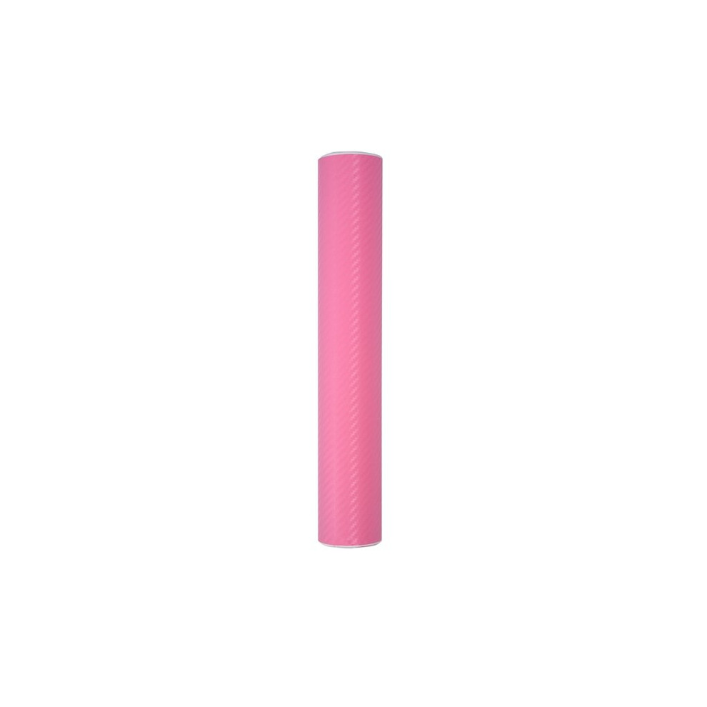 30X200cm 3D Carbon Fiber Vinyl Wrap Roll Film Sticker Decal Car Home Wallpaper Pink 4762149422667
