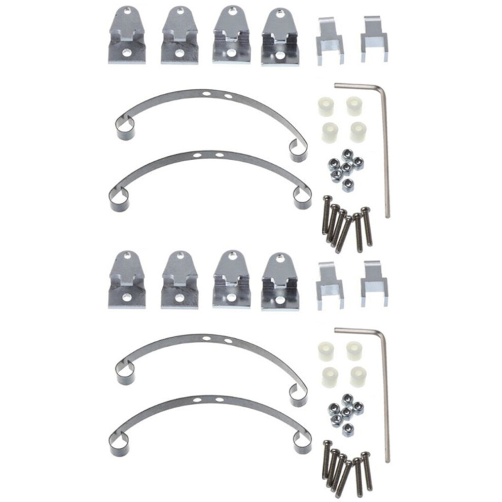 2X Steel Leaf Spring Suspension Set For B14 B16 B24 B36 Ural Q60 Q61 Q62 Q63 Q64 6X6 Silver 4762224613829
