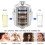 2X Shower Filter , 15 Stage Shower Filter for Hard Water, High Output Universal Replacement Filter 5