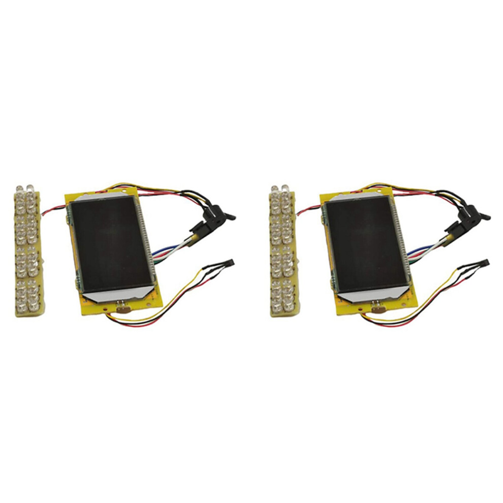 Tlily 2X 36V Electric Scooter Display Lcd Screen 8 Inches Electric Scooter Replacement Accessories Suitable For S1 S2 S3