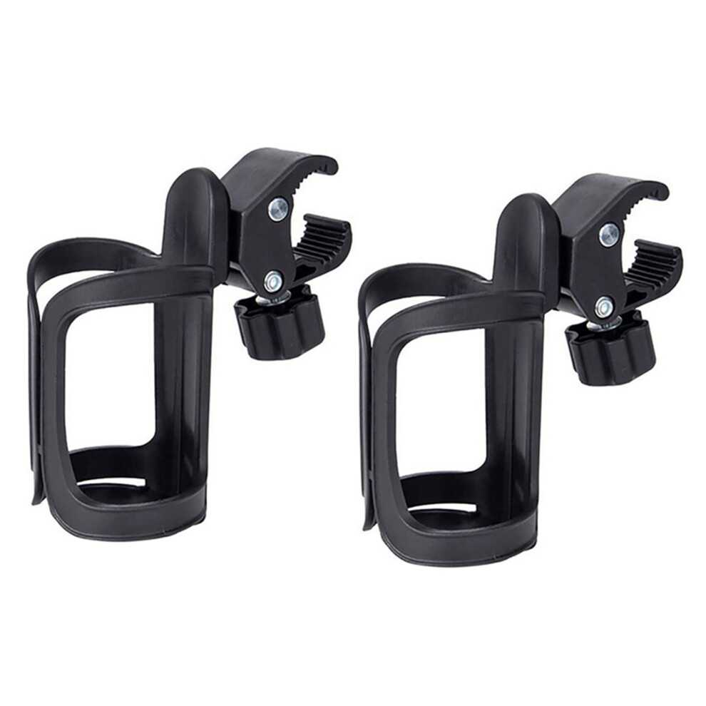 Tlily 2X Bike Cup Holder Stroller Bottle Holders Universal Rotation Antislip Cup Drink Holder For Baby