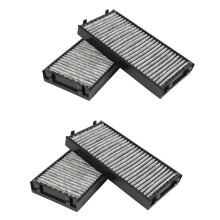 Filtros de ar para cabine de carro 4 peças para X5 E70 2007-2015 X6 E71 E72 2008-2010 64316945586 64316945585 CU2941-2