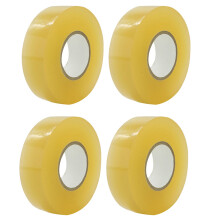 4Pack Hockey Tape Multipurpose Clear Shin Pad Sock Tape Roll Sports Gear 2.4cmx28M